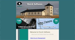 Desktop Screenshot of church-software.com
